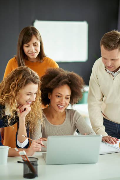 istock Business people working in modern office 700132846