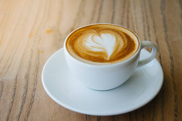 istock A cup of coffee late art 700141970
