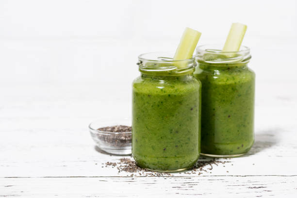 istock healthy green fruit and vegetable smoothies with chia seeds 700185030