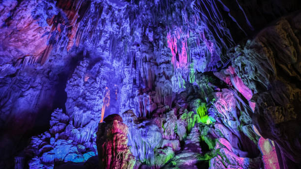 istock Reed Flute Cave a natural limestone cave in China 700193850