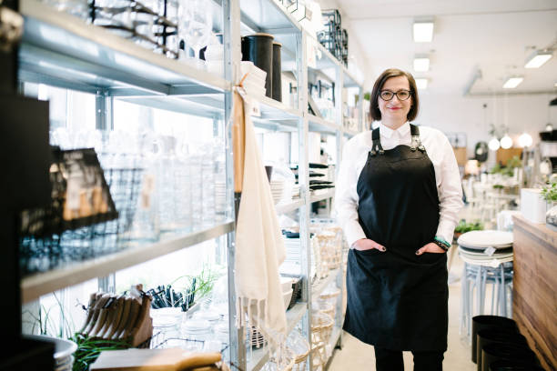 istock Business Owner in Her Shop 700194430