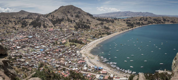 istock View of Copacabana (Bolivia) from the calvario mountain 700199424