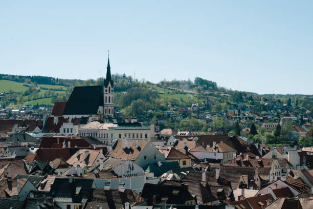 istock View of town Cesky Krumlov 700247336