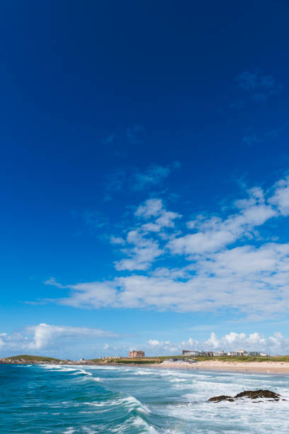 istock Fistral Beach, Newquay, Cornwall on a bright June day. 700250512
