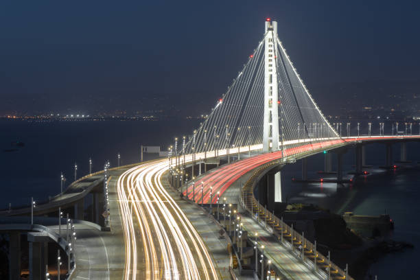istock San Francisco-Oakland Bay Bridge Eastern Span at Night. 700253880