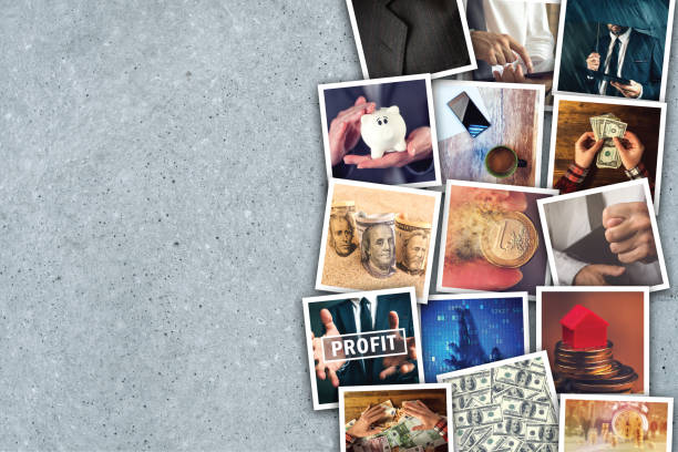 istock Business and entrepreneurship photo collage 700263046