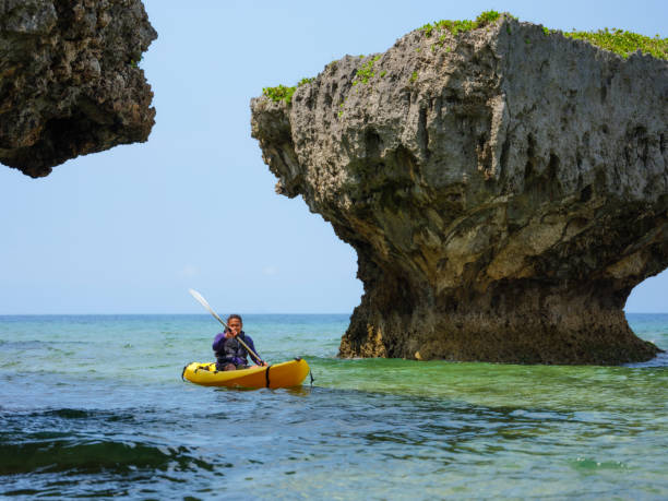 istock Ocean Kayaking in Okinawa Japan 700267360