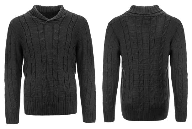 istock Male sweater, isolated on white background 700290332