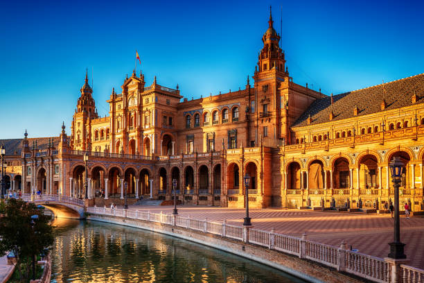 istock Seville, Spain: The Plaza de Espana, Spain Square 700350558