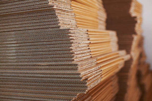 istock Beautiful texture of close up clean bright cardboard 700399616