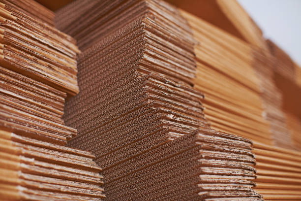 istock Beautiful texture of close up clean bright cardboard 700404966