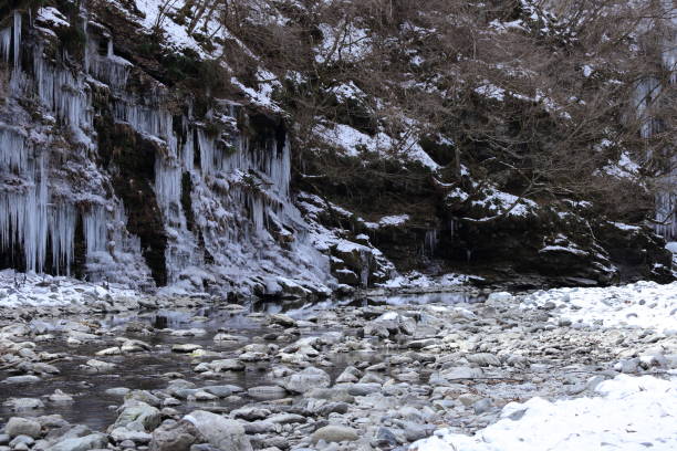 istock Icicles of Misotsuchi in Chichibu 700428004