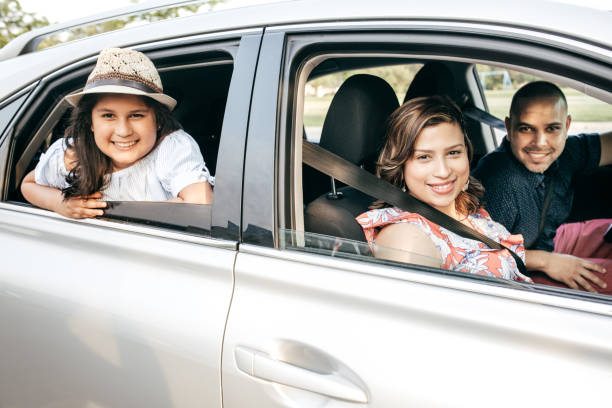 istock Smiling family going to vacation 700450660