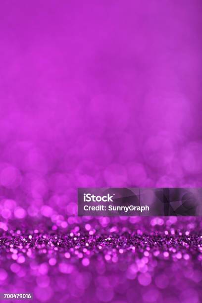 Abstract Purple Defocused Lights Background Stock Photo - Download Image Now - Abstract, Gala, Invitation