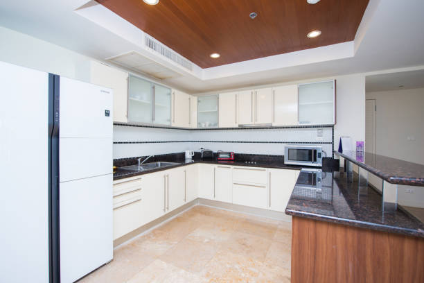 istock interior design of the kitchen in apartment 700497872