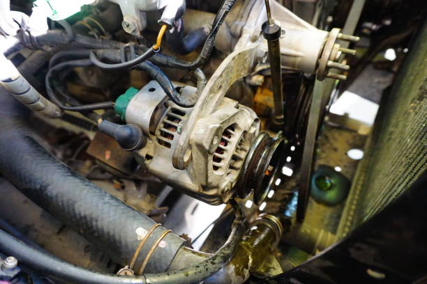 istock The closed up of starter motor for car 700511290