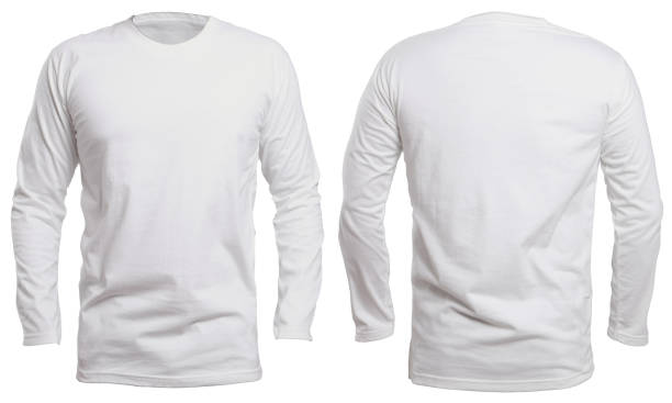 istock White Long Sleeve Shirt Mock up 700522274
