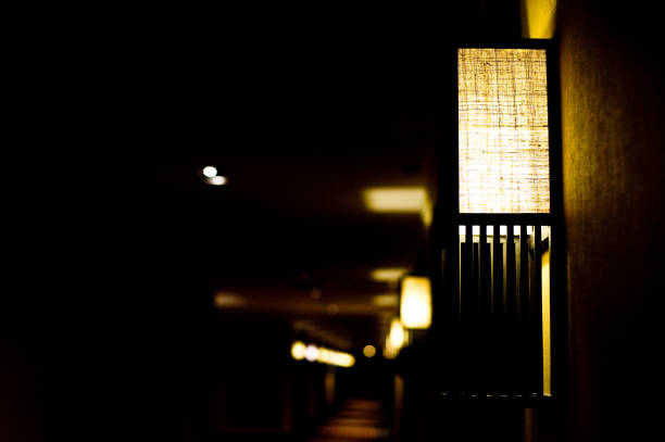 Vintage night street lamp in Pymble, Sydney suburb.