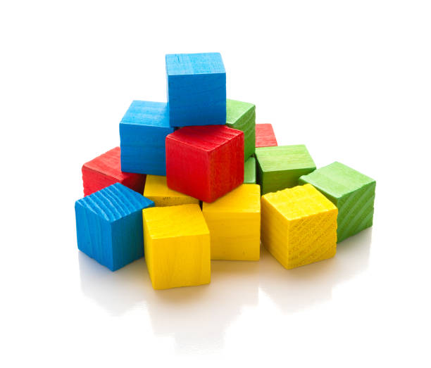 istock colorful square wooden toy blocks on a white background 700573968