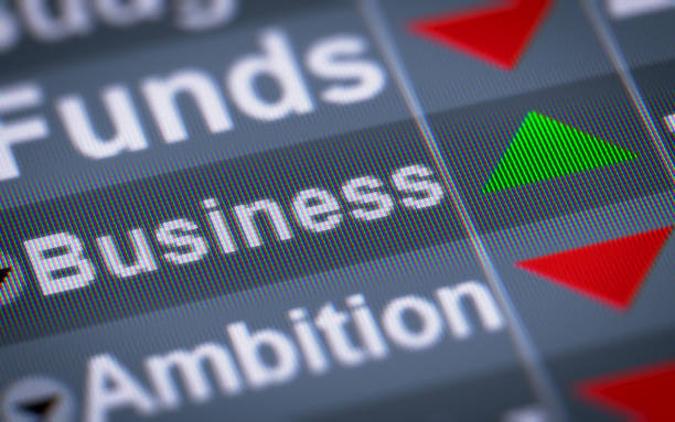 istock The Index of Business on The Screen. 700576406