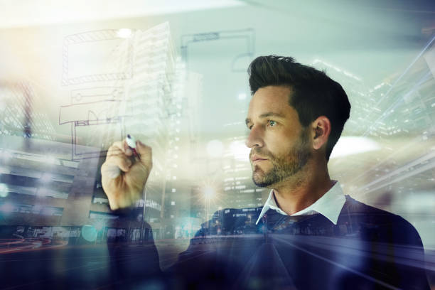 istock Designing a brand new city 700596984