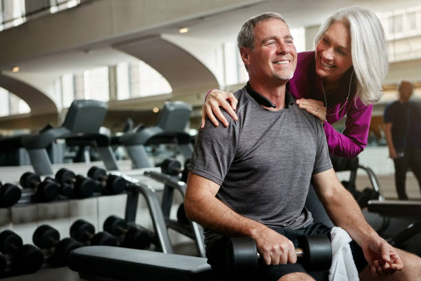 istock Age gracefully with a smile and great fitness 700614556