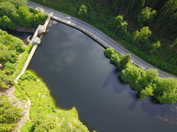 istock Small Dam in the Harz National Park 700629534