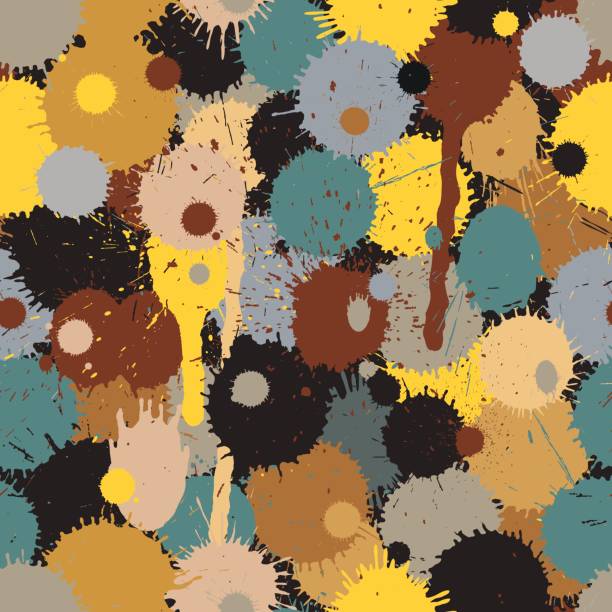 Paintball Pattern 280+ Paintball Splatter Stock Illustrations, Royalty-Free Vector ...