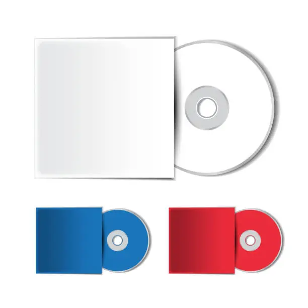 Vector illustration of Dvd disc