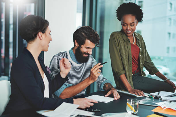 istock Turning their simple ideas into big innovations 700665376