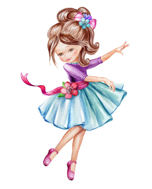 Ilustración de Ilustración Acuarela Linda Bailarina Pequeña Niña De Vestido Azul Baile Infantil Muñeca Prediseñadas Aislado Sobre Fondo Blanco y más Vectores Libres de Derechos de Pintura de acuarela - iStock Ilustración de Ilustración Acuarela Linda Bailarina Pequeña Niña De Vestido Azul Baile Infantil Muñeca Prediseñadas Aislado Sobre Fondo Blanco y más Vectores Libres de Derechos de Pintura de acuarela - iStock
