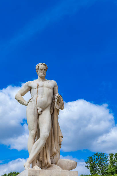 istock Sculpture Cincinnatus in Tuileries Garden in Paris 700678424