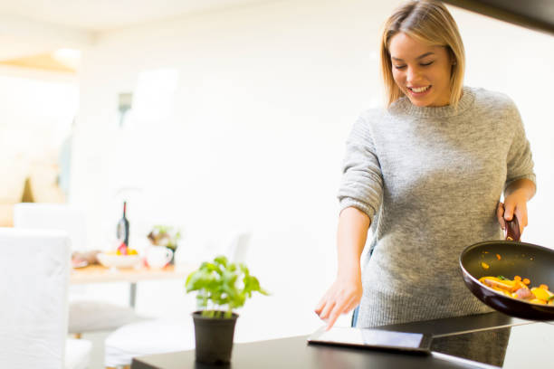 istock Woman in the kitchen 700693104