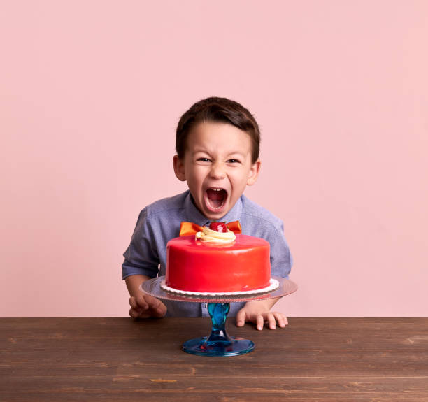 istock Birthday party for cute child. 700703024