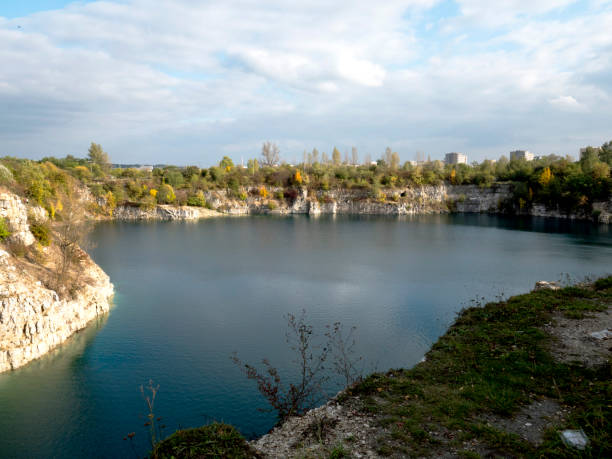 istock Cracow - rest in the former Solvay quarry 700703248