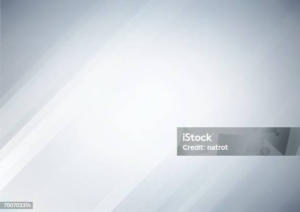 Abstract Gray Vector Background With Stripes Stock Illustration - Download Image Now - Gray Background, White Background, Abstract