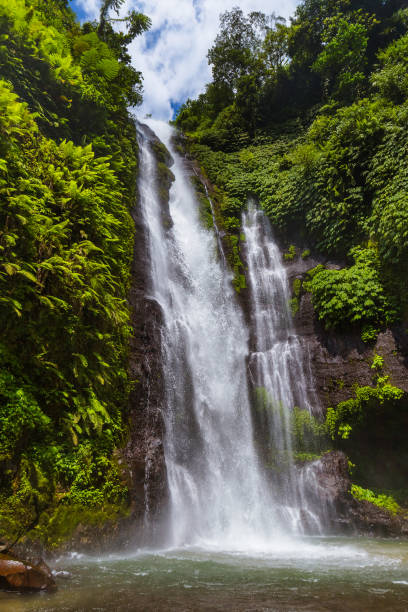 istock Cluster waterfall - Bali island Indonesia 700713588