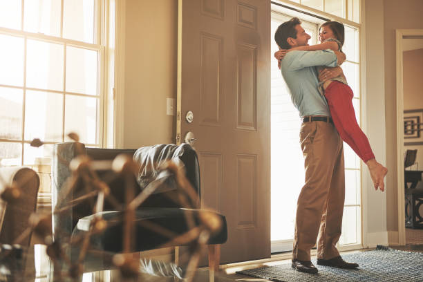istock I'm so happy you're home! 700721648