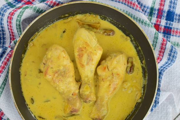 istock Chicken cooked in coconut milk 700742846