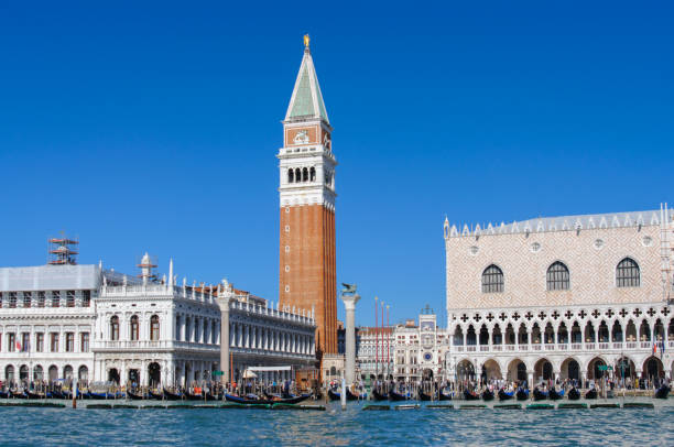 istock St. Mark square in Venice, Italy, viewed from Grand Canal 700770898