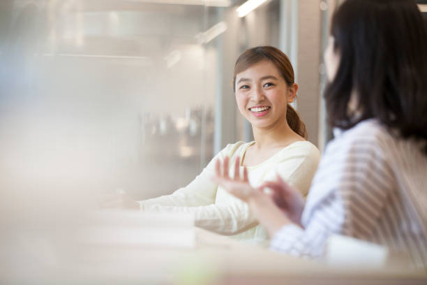 istock Conversations with women in the Office 700806454