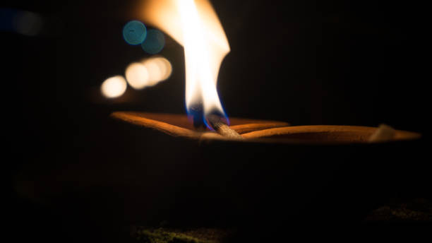 istock Coconut Oil Lamp 700814816