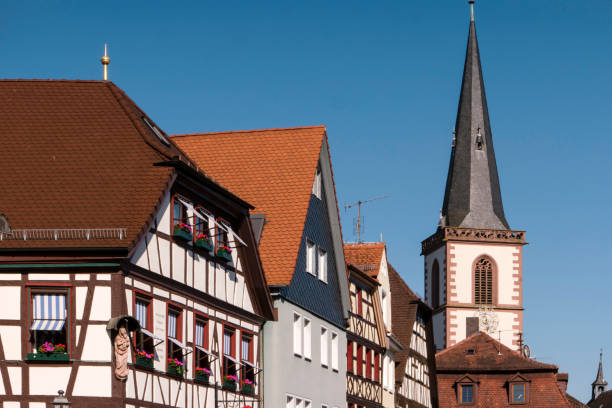 istock Lohr am Main in the Spessart in Germany 700818638