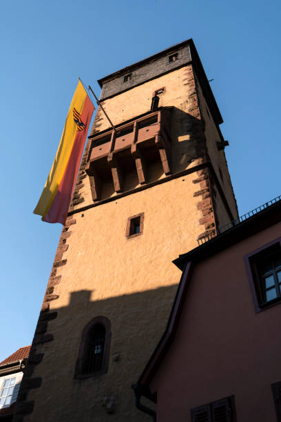 istock Lohr am Main in the Spessart in Germany 700818644