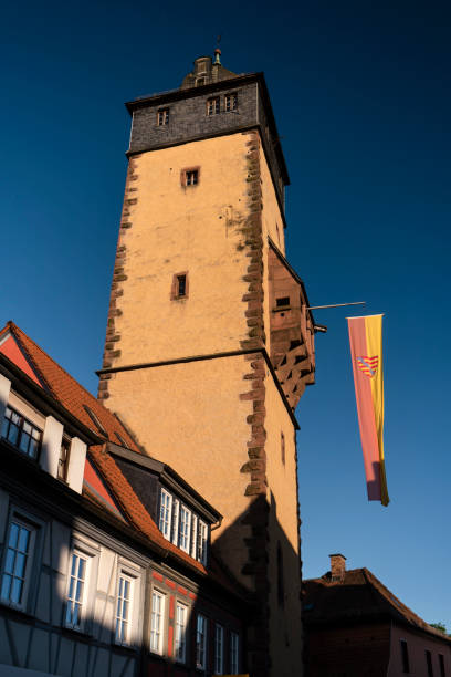 istock Lohr am Main in the Spessart in Germany 700818646