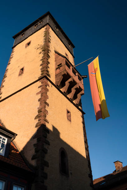 Lohr am Main in the Spessart in Germany