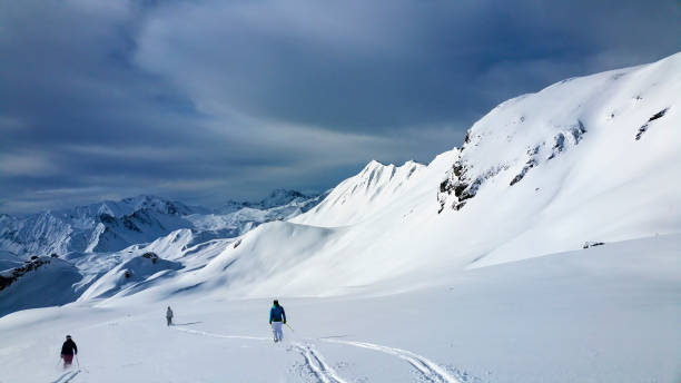 istock Scenic View Of Snowcapped Mountains Against Sky 700832247