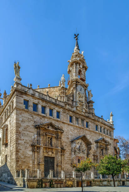 istock Church Santos Juanes, Valencia, Spain 700847838