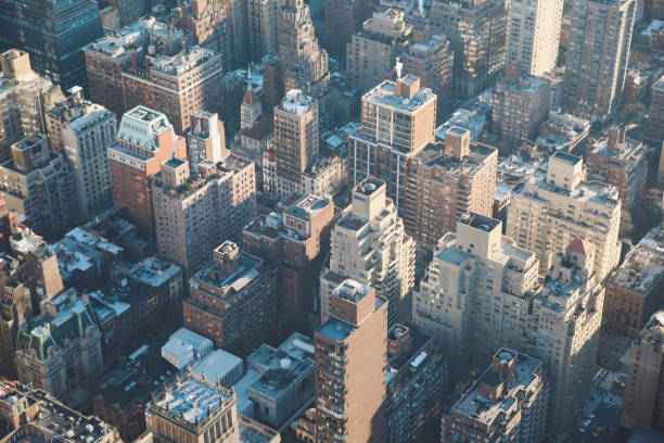 istock Aerial View Of City 700852789