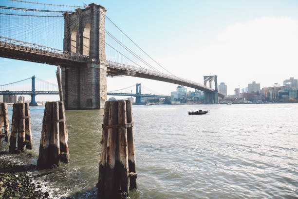 istock Bridge Over River In City Against Sky 700856663